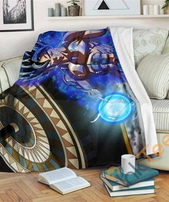 Goku Dragon Ball Super Sherpa Fleece Blanket Gifts for Family, for Couple