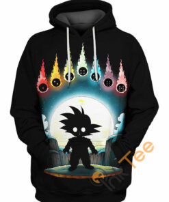 Goku Hoodie 3D