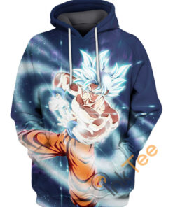 Goku Mastered Ultra Instinct Hoodie 3D