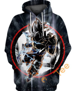 Goku Ultra Instinct Silhouette Hoodie 3D