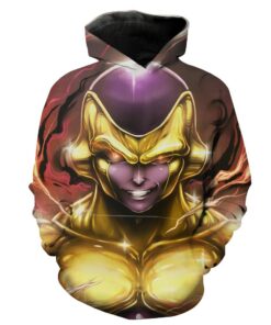 Golden Freeza Dragon Ball Super Friezas Hoodie 3D