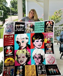 Golden Girls Quilt Blanket Bedding Set for Home Décor