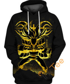 Golden Hashirama Hoodie 3D