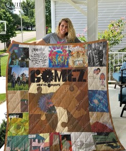 Gomez Band Albums For Fans Collection Quilt Blanket Bedding Set