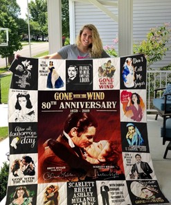 Gone With The Wind 80th Anniversary For Fans Collection Quilt Blanket Bedding Set