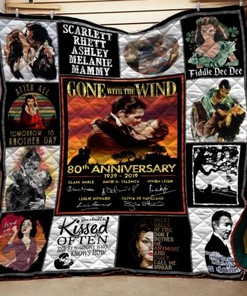 Gone With The Wind 80th Anniversary Quilt Blanket Bedding Set
