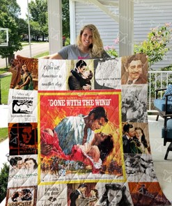 Gone With The Wind After All Tomorrow Is Another Day Quilt Blanket Bedding Set