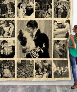 Gone With The Wind Album Quilt Blanket Bedding Set