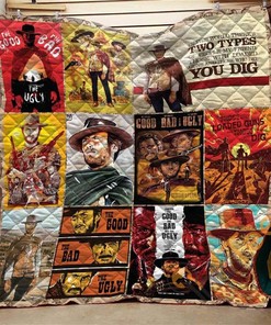 Good Bad Ugly Tribute Quilt Blanket Bedding Set