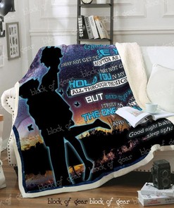 Good Night, Sleep Tight, My Girlfriend D329 Blanket