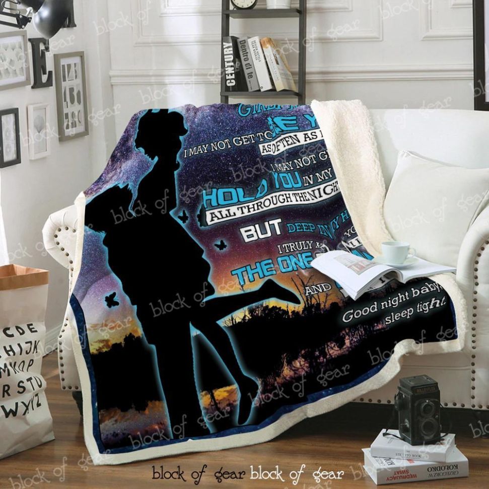 Good Night, Sleep Tight, My Girlfriend D329 Sofa Blanket