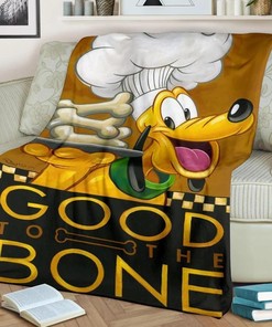 Good The Bone Pluto Disney Best Seller Fleece Blanket Gift For Fan, Quilt Blanket Bedding Set Gift