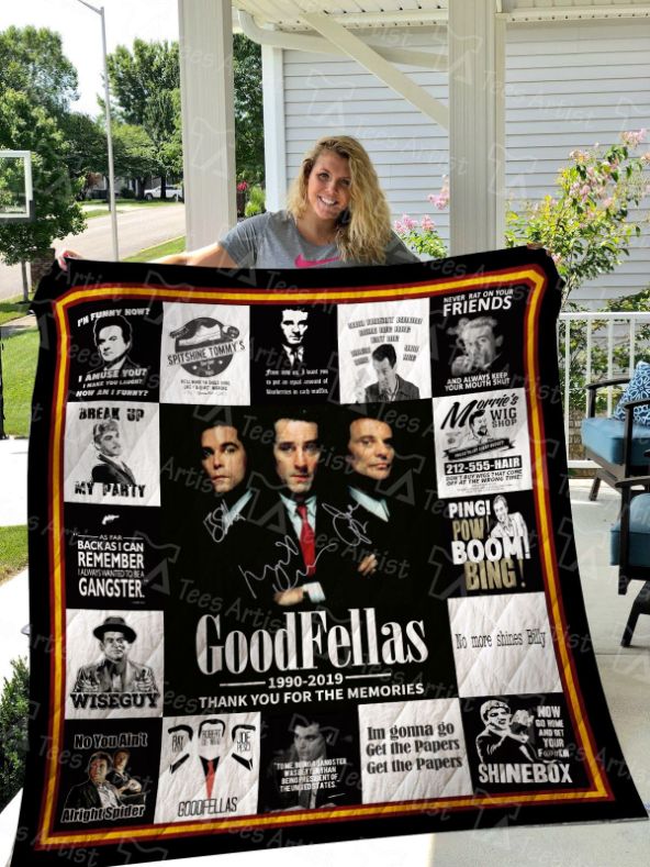 Goodfellas 10 - 2019 Quilt Blanket Bedding Set