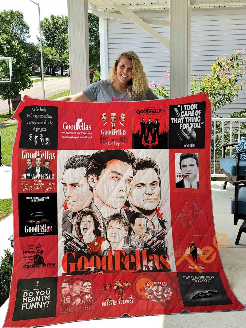 Goodfellas Quilt Blanket Bedding Set