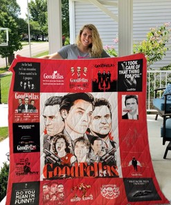 Goodfellas Style Quotes Collection Quilt Blanket Bedding Set