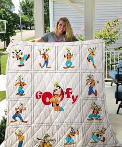 Goofy Quilt Blanket Bedding Set for Bedroom Décor