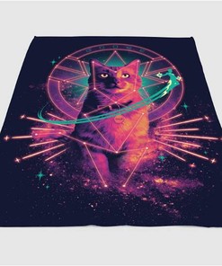 Goose Captain Marvel Sherpa Fleece Blanket Gifts for Family, for Couple