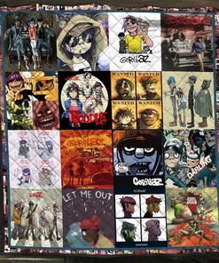 Gorillaz Blanket Let Me Out Gift For Lovers Quilt