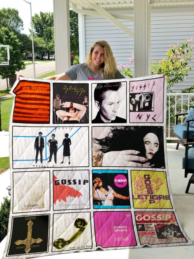 Gossip Band Vintage Quilt Blanket Bedding Set for Home Décor