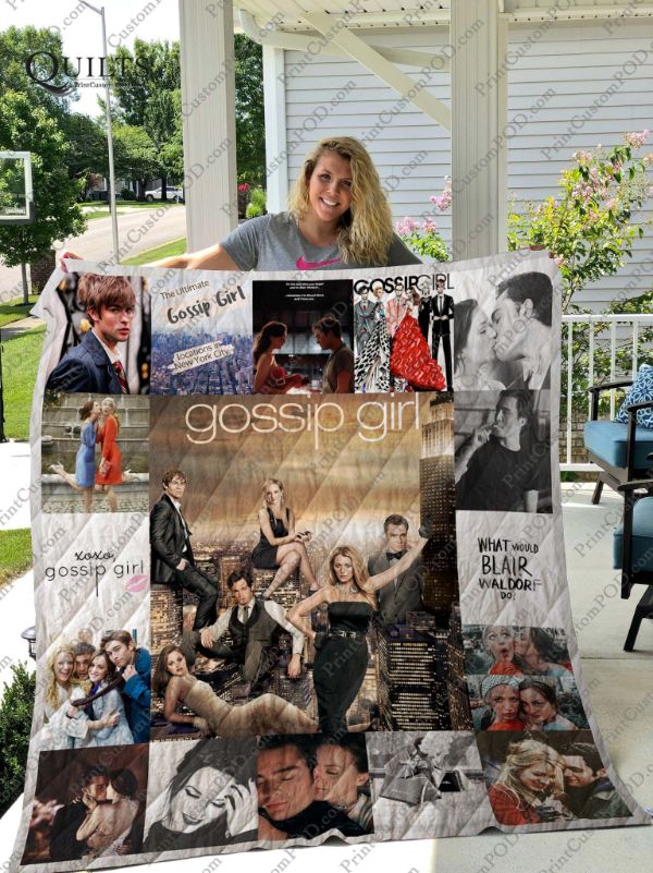 Gossip Girl For Fans XOXO Quilt Blanket Bedding Set