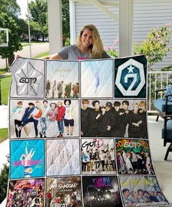 Got7 Just Right Quilt Blanket Bedding Set for Home Décor