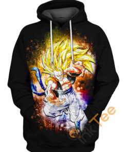 Gotenks Super Saiyan Hoodie 3D