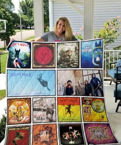 Gov't Mule Vintage Quilt Blanket
