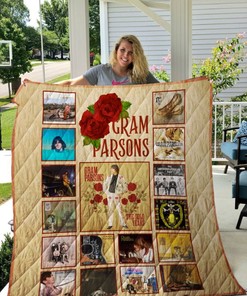Gram Parsons Albums New Quilt Blanket Bedding Set
