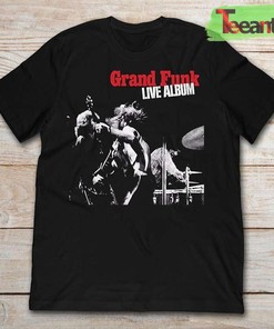 Grand Funk Railroad Live Album Classic T-Shirt