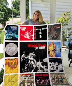Grand Funk Railroad Two Quilt Blanket Bedding Set