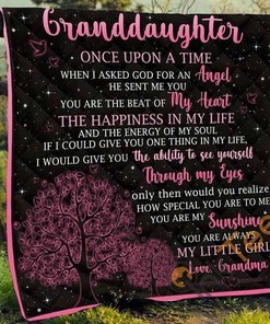 Grandma To Granddaughter Once Upon A Time Quilt Blanket Bedding Set