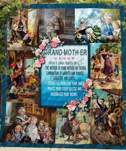 Grandma's Love Quilt Blanket And Bedding Set