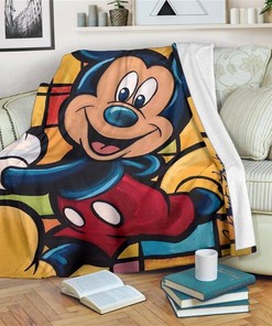 Graphic Art Mickey Mouse Disney08 Sherpa Blanket Fleece Blanket Funny Gifts