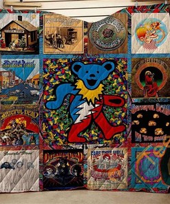 Grateful Dead 10 Albums Quilt Blanket Bedding Set