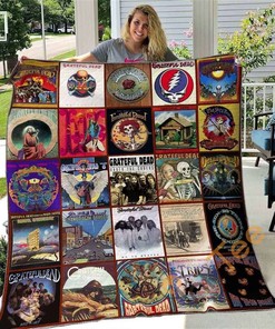 Grateful Dead Quilt Blanket Bedding Set Gifts For Fan