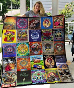 Grateful Dead V1 Quilt Blanket Bedding Set