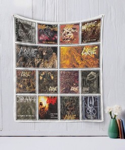 Grave Band Vintage Quilt Blanket