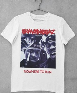 Gravediggaz Nowhere To Run 90S Hip Hop T-Shirt