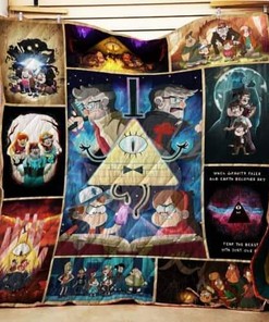 Gravity Falls Cartoon Quilt Blanket Bedding Set