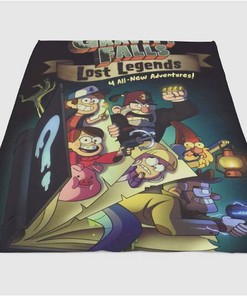 Gravity Falls Lost Legends Sherpa Fleece Blanket Gifts for Family, for Couple
