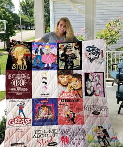 Grease Tell Me About It Stud Collection Quilt Blanket Bedding Set