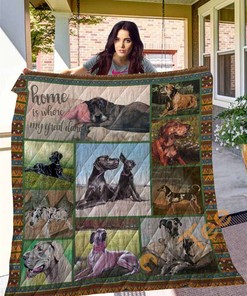 Great Dane 10 Quilt Blanket Bedding Set