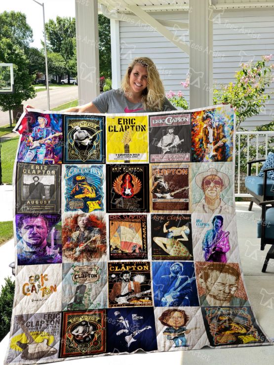 Greatest Eric Clapton Collection Quilt Blanket