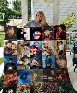 Greatest Hit Garth Brooks Combined Quilt Blanket