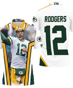 Green Bay Packer Aaron Rodgers Legendary Polo Shirt All Over Print Shirt 3d T-shirt