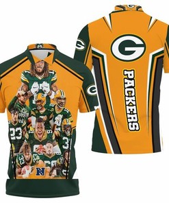 Green Bay Packers 2021 Super Bowl Nfc North Champions Division 3D All Over Print Polo Shirt