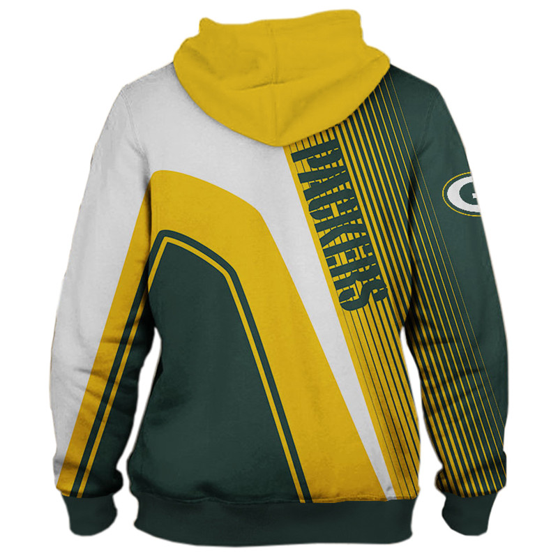 Green Bay Packers 3D Zip Hoodie Zip Hoodie Pullover Nfl - Image 2