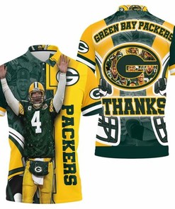 Green Bay Packers Brett Favre Thanks Nfl 2020 Season Nfc North Winner Personalized 3D All Over Print Polo Shirt