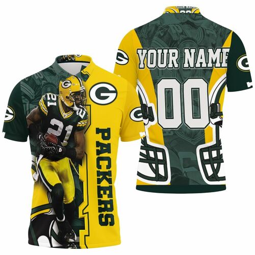 Green Bay Packers Darnell Savage Number 21 Great Player Nfl 2020 Season Personalized 3D All Over Print Polo Shirt