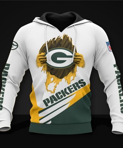 Green Bay Packers Hoodie Cool Graphic Gifts for Fans